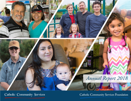 Annual Report 2018 Mission Benedict Our Mission St