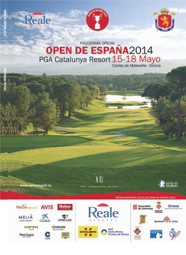 Descarga Programa Oficial Open De España 2014