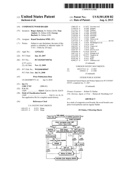 (12) United States Patent (10) Patent No.: US 8,501,838 B2 Jackson Et Al