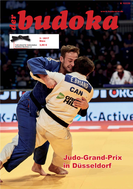 Judo-Grand-Prix in Düsseldorf Dachverband Für Budotechniken Nordrhein-Westfalen E.V