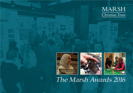 Awards Brochure 2017 Layout.Indd 1 22/05/2017 15:54 I | Marsh Awards 2016