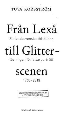 Scenen 1960-2013