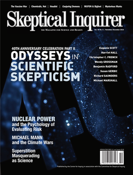 Odysseys Scientific Skepticism