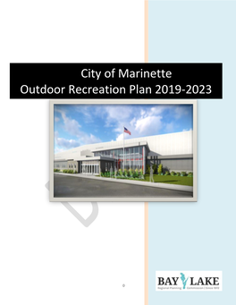 Outdoor Recreation Plan 2019-2023