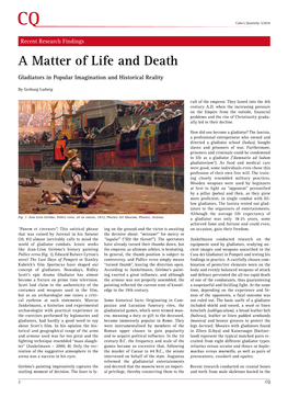 A Matter of Life and Death