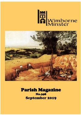 Parish Magazine.September 2019.Pdf