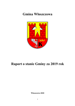 Gmina Włoszczowa Raport O Stanie Gminy Za 2019