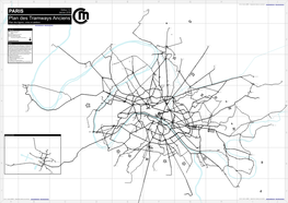 Carto Tramways Anciens Region Parisienne Edition