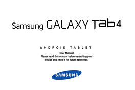 Samsung Galaxy Tab 4