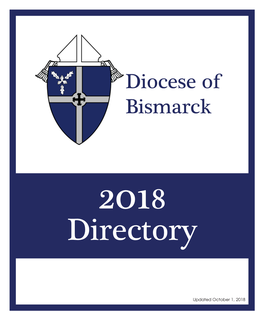 2018 Diocesan Directory.Indd