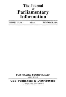 Parliamentary Information