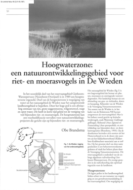 En Moerasvogels in De Wieden. DLN 98