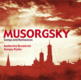 Musorgsky Songs and Romances