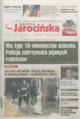 Nie Żyje 1O-Miesięczne Dziecko. Policja Zatrzymała Pijanych Rodziców