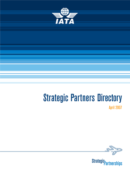 Strategic Partners Directory April 2007