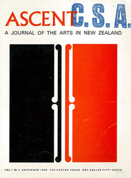 A Journal of the Arts-In New Zealand~