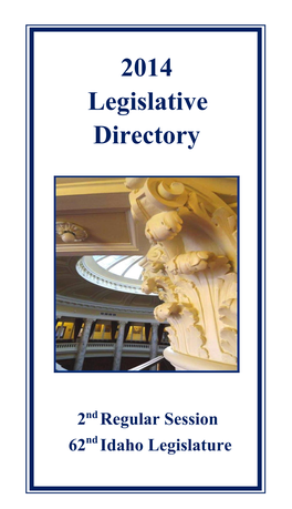 2014 Legislative Directory