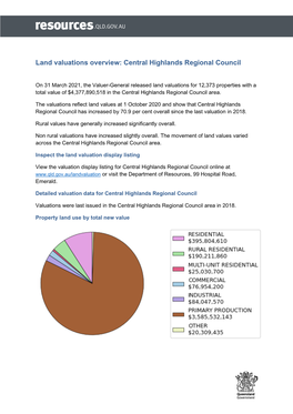 Central Highlands Regional Council