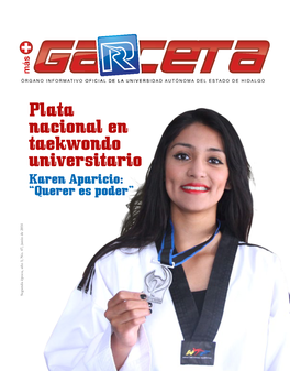 Plata Nacional En Taekwondo Universitario