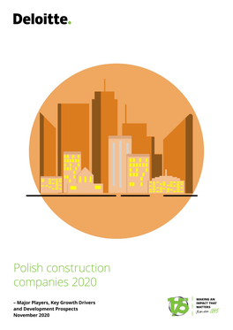 Polish Construction Companies 2020