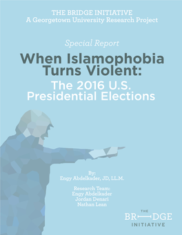 When Islamophobia Turns Violent