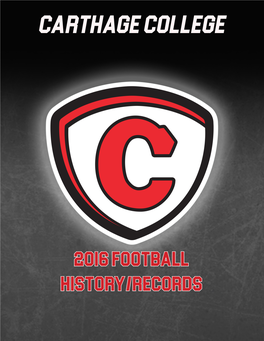 2016 Football History/Records