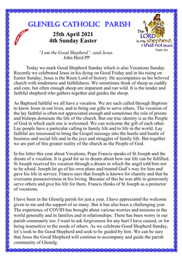 25 04 2021 4Th Sunday Easter