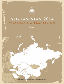 Afghanistan 2014 Weathering Transition