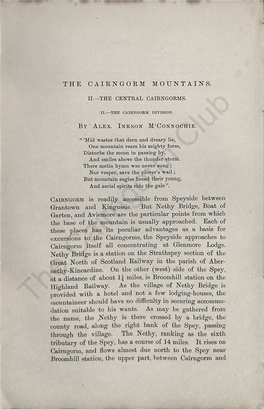 The Cairngorm Club Journal 006, 1896