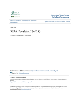 SFRA Newsletter 254/255