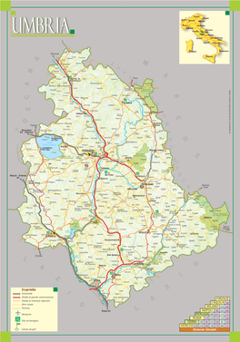 Scarica Mappa Dell'umbria