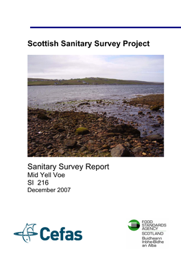 Scottish Sanitary Survey Project