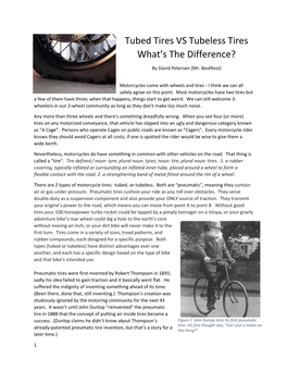 Tubed Tires VS Tubeless Tires What's the Difference?