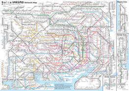 Tokyo Metropolitan Area Railway and Subway Route