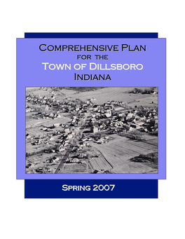 Comprehensive Plan Town of Dillsboro Indiana