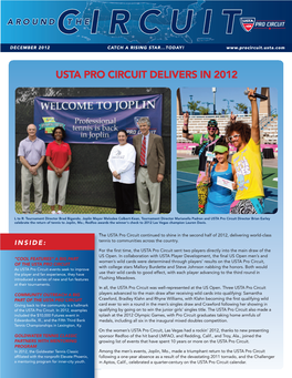 Usta Pro Circuit Delivers in 2012