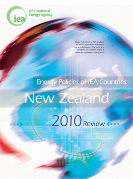 Energy Policies of IEA Countries New Zealand