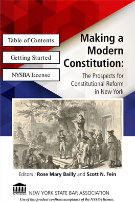 Making a Modern Constitution