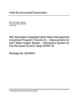 43253-027: Karnataka Integrated Urban