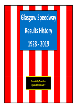 Glasgow Speedway Results 1928-2019.Xlsx