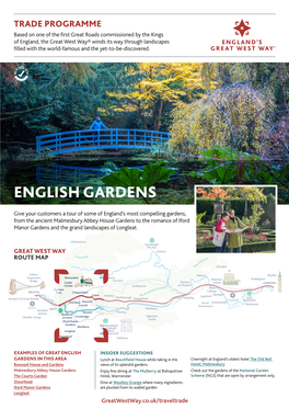 A Guide to English Gardens