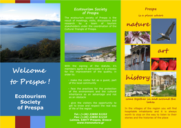 Welcome to Prespa !