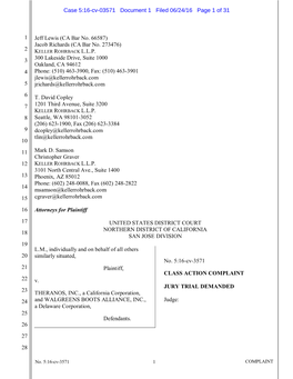 Case 5:16-Cv-03571 Document 1 Filed 06/24/16 Page 1 of 31