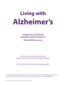 Living with Alzheimer’S