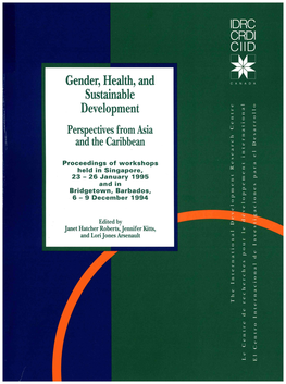 Gender, Health, and Sustainable Development Perspectives from Asia and the Caribbean