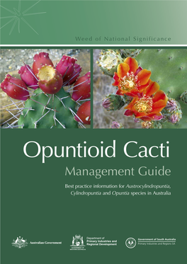 Opuntioid Cacti Management Guide