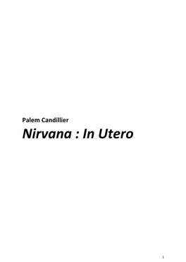 Nirvana : in Utero