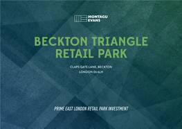 Beckton Triangle Retail Park