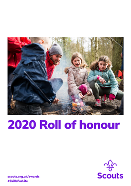 2020 Roll of Honour