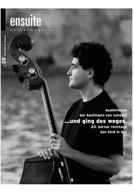 Ensuite Kulturmagazin April 2005 | 3